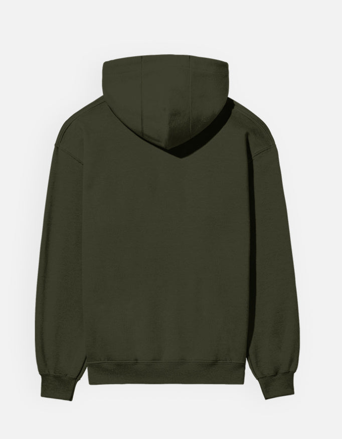 Unisex hoodie_Olive Green_Two