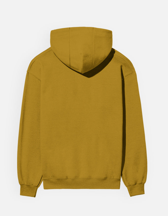 Unisex hoodie_Mustard Yellow_Two