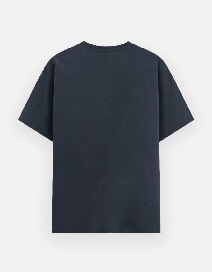 navy melange