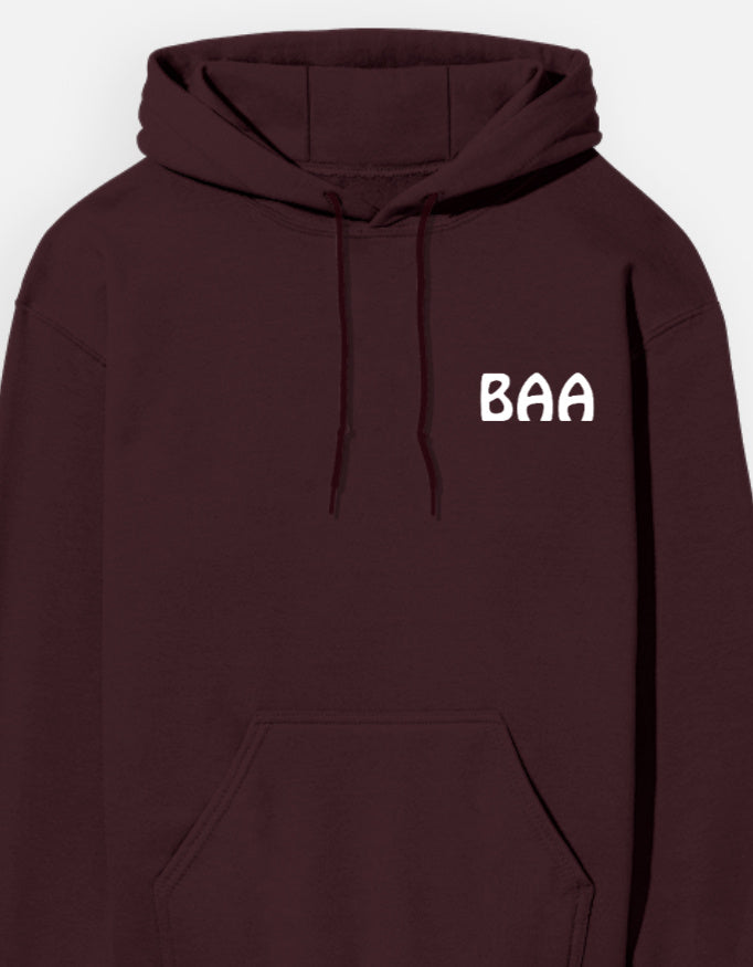Unisex hoodie_Maroon_One