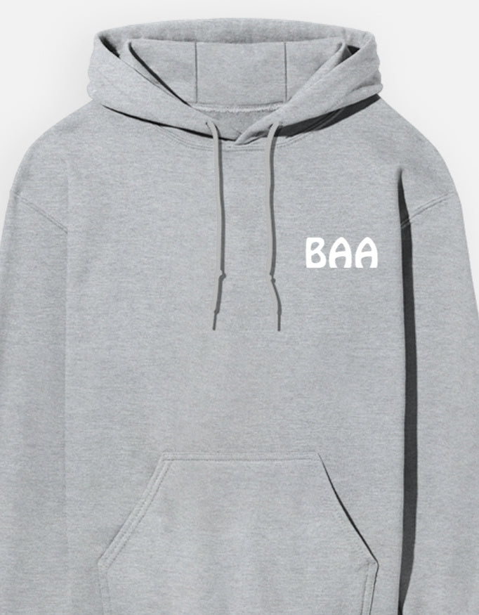 Unisex hoodie_Grey Melanga_One