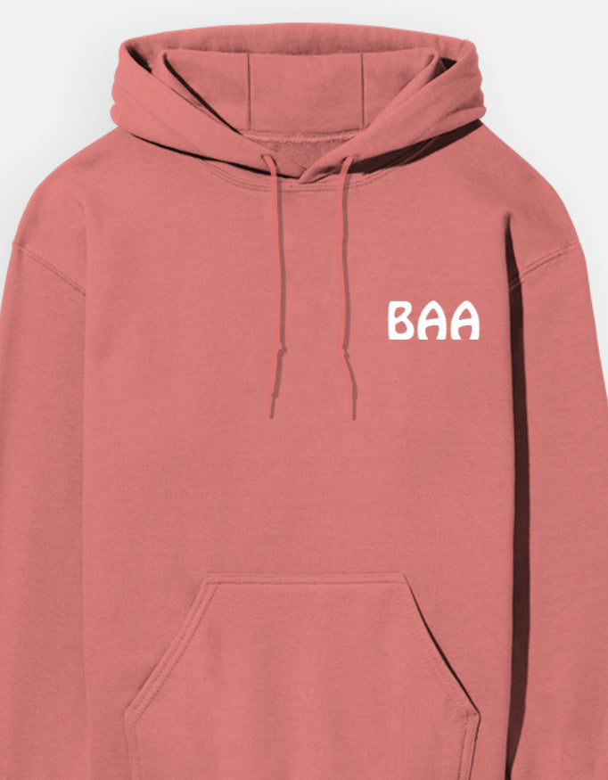 Unisex hoodie_Coral_One