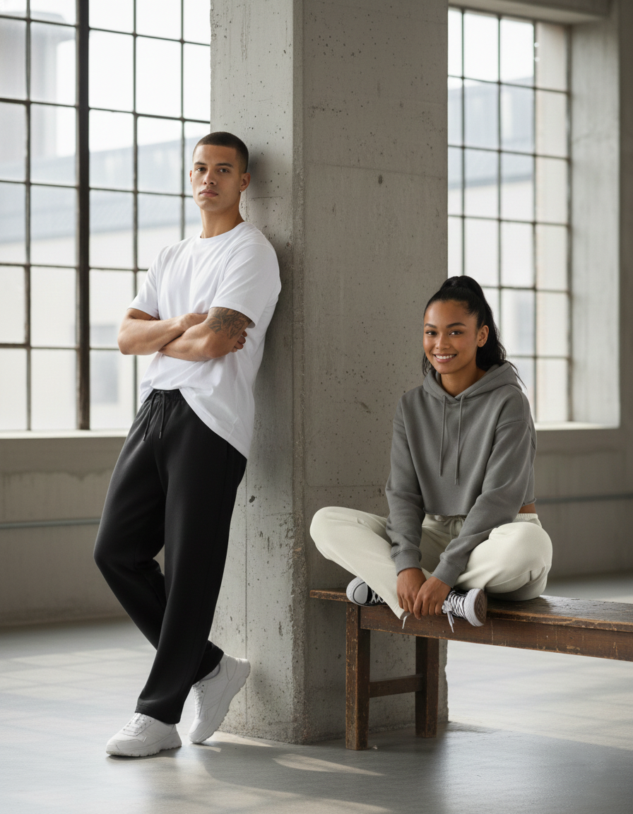 Unisex Relaxed Fit Sweatpants